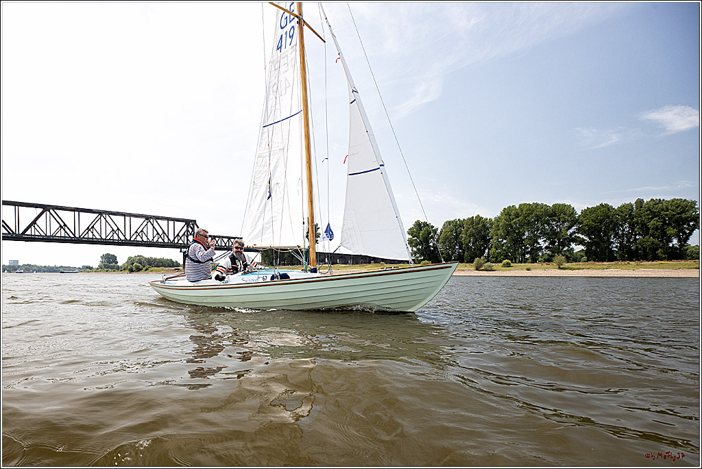 100 Jahre Rheinwoche 2022 - 3. Wettfahrt Duesseldorf  - Duisburg, 04.06.2022,